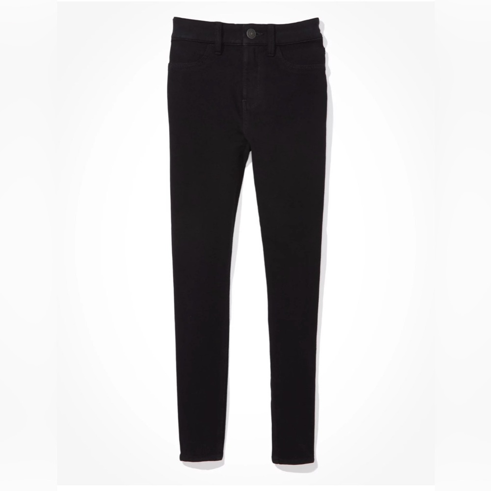 AEO Black Skinny Pants/Jeggings - Size 6 (X-LONG inseam)